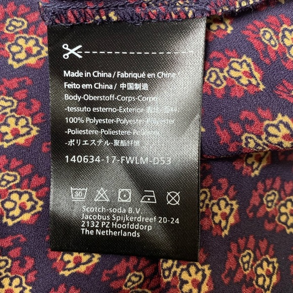 Scotch & Soda : printed blouse - Picture 10 of 11